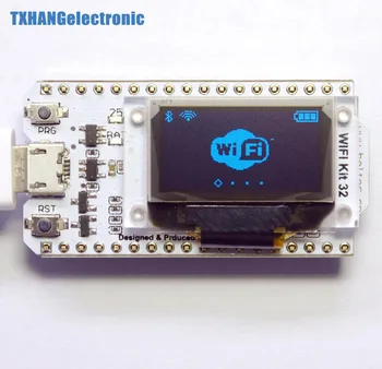 Interneto Plėtros Taryba ESP32 WIFI chip 0.96 colių OLED Bluetooth WIFI Kit CP2102 32M modulis arduino 