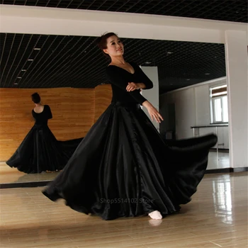Ispanų Flamenko Kostiumų Performor Suknelė Moterims Mergina Gyspy Šokių Festivalis,, Šokio Spektaklis Dėvėti Vienos Dalies Tvarsčiu Kietas Sijonas