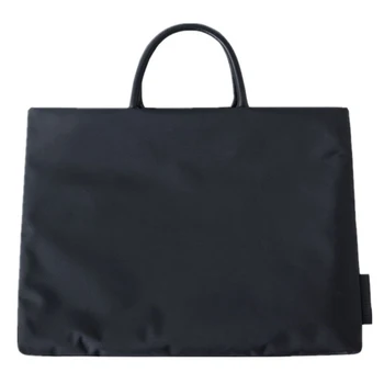 Ithinkso nešiojamojo kompiuterio krepšys vientisos spalvos vandeniui portfelis vyrų, Moterų olis komercinės popierinį maišelį rankinės