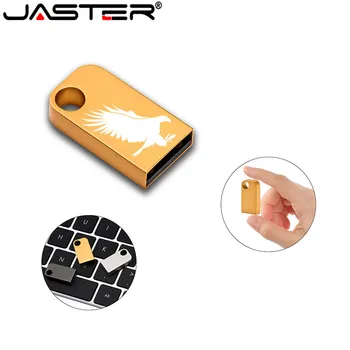 JASTER Mini Metalo Didelės Spartos Pendrive usb Flash Drive 8GB 16GB 32GB 64GB USB Stick Vandeniui usb 
