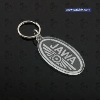 JAWA keychain raktų žiedas key chain Schlüsselring porte-cles portachiavi pjovimas lazeriu Dydis: 60x25x3mm