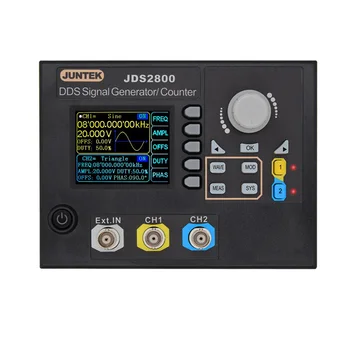 JUNTEK JDS2800 60MHZ Digital Dual-channel DDS Skaitmeninės Sintezės Funkcija Savavališkai Signalo Generatorius