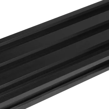Juodos spalvos 200-1000mm 2060 V-Įpjovos Aliuminio Profilių Ekstruzijos Rėmas CNC Lazerinio Graviravimo Staklės, 3D Spausdintuvą, staliaus darbai, Baldų DIY