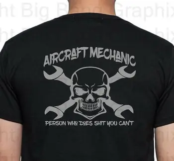 Juokinga Lėktuvų Mechaniku Marškinėliai Jūs Negalite Kaukolė Veržliarakčio Pavarų Galvos Aviacijos 2020 Naujas Atvykti O-Kaklo Vyrams Sukurti Savo Marškinėliai