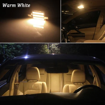 KAMMURI 27Pcs Balta Canbus Audi A3 S3 RS3 8L Liukas LED interjero Žemėlapis Dome Kamieno Footwells Durų Licenciją Plokštelės šviesos