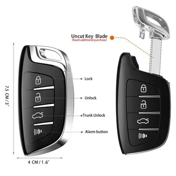 KEYECU XHORSE ( anglų kalba ) Universal Smart Artumo Control Car Key - FOB už VVDI pagrindinė Priemonė, VVDI Mini pagrindinė Priemonė VVDI2
