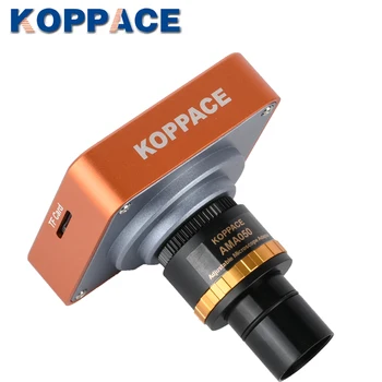 KOPPCE 21MP HDMI Mikroskopo vaizdo Kamera 0,5 X Kolonėlė Dėmesys Elektroninių Okuliaro 23.2 mm iki 30 mm ir 30.5 mm Adapteris