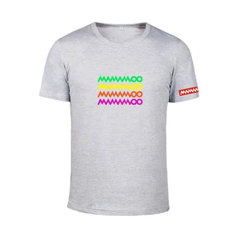 KPOP korėjos Mados Mamamoo Moo Moo Albumą Lydymosi Medvilnės Marškinėlius K-POP T Marškinėliai T-shirt PT187
