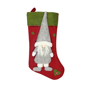 Kalėdų Kojinę Kabinti Kojines Pakabukas Santa Claus Saldainiai Dovanų Maišelis Kalėdų Medžio Kabantys Papuošalai Dekoro Gnome Lėlės Naujųjų Metų