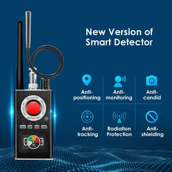 Karšto Anti Spy Detektoriumi, vaizdo kameros GSM garso jutiklis GPS signalo objektyvas RF tracker aptikti belaidį nešiojamųjų detektorius K88 Dropshipping