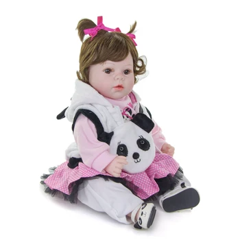 Karšto Pardavimo 20 Colių Gyvas Reborn Baby Doll Minkšto Silikono Vinilo Mielas Realus Naujagimių Bonecas Už Menina Vaikų Gimtadienio Dovana