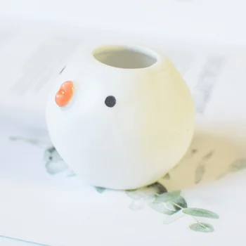 Kawaii Mini Vazonas Sodinamoji Bonsai Sodo Vazoninių Darbalaukio Keramikos Vaza Namų Biuro Dekoras Sodo Sultingi Puodą