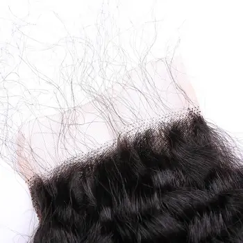 Keistą Tiesūs Plaukai Uždarymo Prieš Nupeštos 4x4 Nėrinių Uždarymo Laisva/Viduriniosios Remy Plaukų Šveicarijos Nėrinių Brazilijos Yaki Žmogaus Plaukų Uždaryti