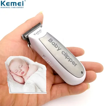 Kemei 1318 Kūdikio Plaukų Clipper Kūdikiams Mini Electric Plaukų Žoliapjovės Ramioje USB Įkrovimo Skustuvas Vaikų Kirpimas Barzdos Skutimosi Vyrams