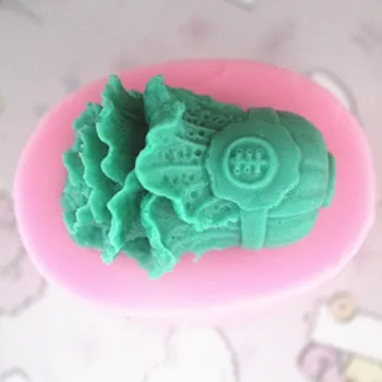 Kinų Kopūstai molio keramikos liejimo formos silikono formos tortas pelėsių muilo Pelėsių šokolado pelėsių FM