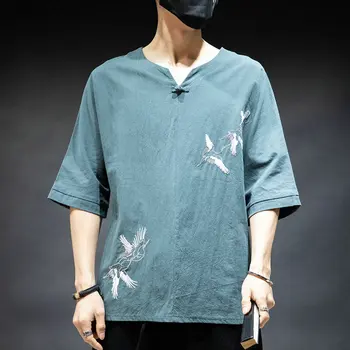 Kinų Modelis Negabaritinių Plius Marškinėlius Vyrų Negabaritinių Hip-hop Streetwear Atsitiktinis marškinėliai Vyrų Vasaros Harajuku marškinėliai 5XL V1857