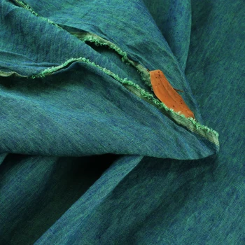 Kokybės linų audiniai Aukštos kokybės verpalai dažyti tissu Mados suknelės, kelnės, chalatai ir drabužius margo audinio
