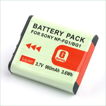 LANFULANG NP-BG1 NP BG1 FG1 NPBG1 Skaitmeninio Fotoaparato Baterija Sony DSC W150 W170 W200 W210 W215 w220 cdi W230 W270 W275 W290