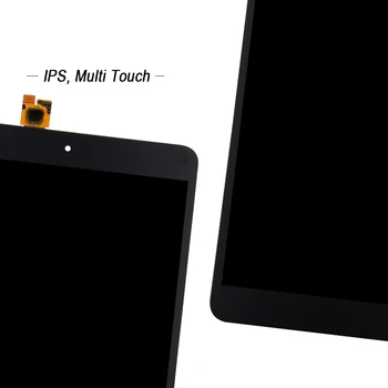 LCD Ekranas Xiaomi Mipad 3 Mi pad 3 Xiaomi Mi Pad 3 Mipad 3 Jutiklinis Ekranas Stiklas, Jutiklis Asamblėjos atsarginės Dalys
