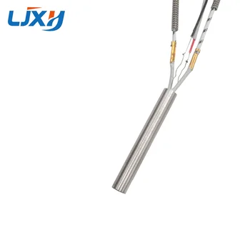 LJXH Elektros Kasetė Šildymo Šildytuvai Elementas su K Tipo Termopora 304 Nerūdijančio Plieno, 8mm Vamzdis Skersmuo 250W/300W/500W