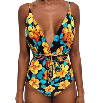 LOOZYKIT Moterų Sexy Monokini maudymosi kostiumėlį Backless Bodysuit Brazilijos Aukštos Juosmens, maudymosi Kostiumėliai, Maudymosi Kostiumą, vientisi maudymosi kostiumėlį Paplūdimio Drabužiai