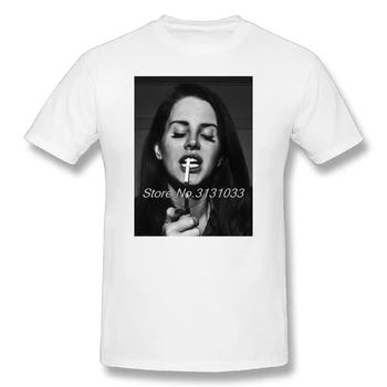 Lana Del Rey T-Shirt Vyrai 3d Spausdinimo Medvilnės Marškinėlius Grafinis T marškinėliai trumpomis Rankovėmis Vyrams Vasaros Muzikos Tee Marškinėliai Atsitiktinis Marškinėliai
