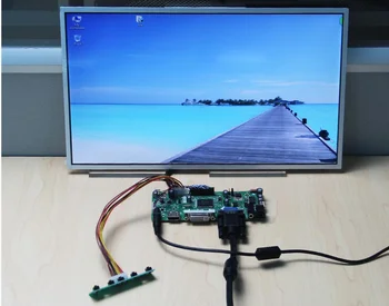 Latumab Nauji LCD LED LVDS Valdiklio plokštės tvarkyklių rinkinį, skirtą LTN154XB-L01 HDMI + DVI + VGA Nemokamas pristatymas