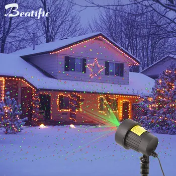 Lauko Vejos Šviesos Lazerio Projektorius Kalėdų dekoracijas namuose 2020 Naujųjų Metų dekoro šmėžavimas Apšvietimo statinio taškų vandeniui