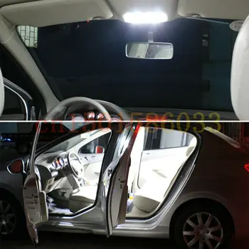 Led vidaus apšvietimas Fiat 500e 2013 m+ 5pc Led Žibintai, Automobilių apšvietimo komplektas, automobilių lemputės Canbus