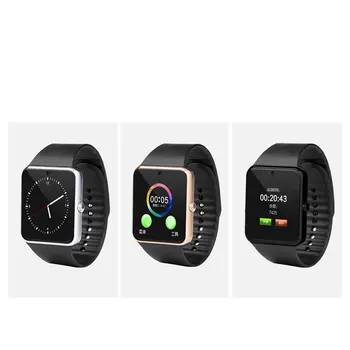 Lengvas Gt08 Smart Watch Suaugusiųjų Smart Nešiojami Bluetooth Kortelių Telefoną Žiūrėti