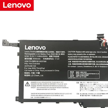 Lenovo NAUJAS Originalus 01AV409 LENOVO X1C 01AV410 baterija nešiojamas 01AV438 01AV439 01AV441 SB10K97567 SB10K97566 baterija