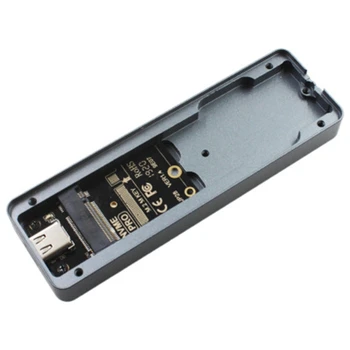 M. 2 NVME Aliuminio Lydinio į TypeC USB3.1 Gen2 Mobile HDD Dėžutės Kietojo Disko Korpuso su RTL9210 Pagrindinis Valdymo