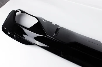 M-P Stilius PP medžiaga Bamperis Ryškiai juodas Galinis Difuzorius BMW 5 Serijos G30 G38 525i 530i 540d
