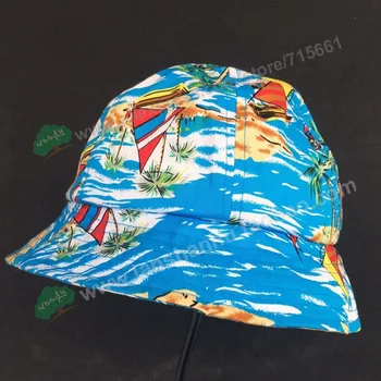 Mados Kibiro Kepurę paplūdimio kokoso medžio Žvejybos gėlių Kepurės Kutai Skrybėlę Havajų stiliaus Vasaros Moterims Dideliais Kraštais Skrybėlę nuo Saulės