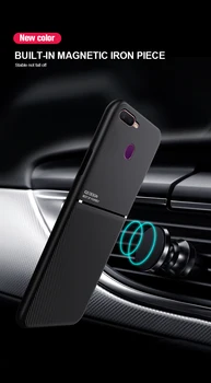 Magnetinio Automobilio Savininkas telefoną atveju kolega A5 A9 2020 Realme Q 5 Pro Silikoninis Dangtelis atsparus smūgiams Bamperis už Realme X lite XT 2 X2 Pro