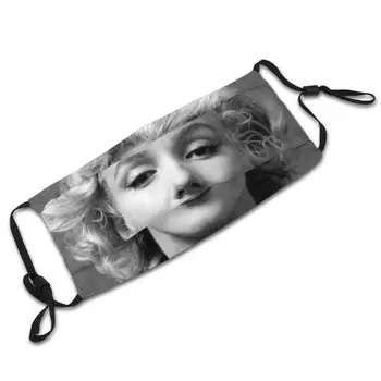Marilyn Monroe Portretas Derliaus Piktogramą Portretų 1950 Retro Senas Klasikinis Holivudo Garsenybės Stabdžių Dulkių Veido Kaukė Plaunamas Filtras
