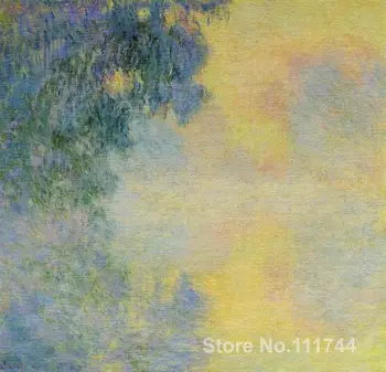 Meno dovana Rūkas Rytą dėl Senos Saulėtekio Claude Monet Naftos paveikslai Rankų darbo, Aukštos Kokybės
