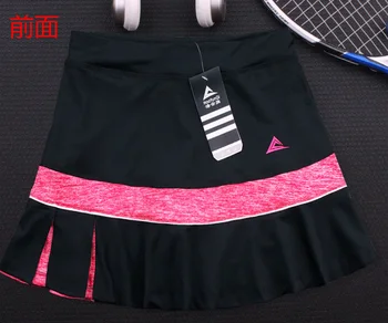 Merginos Tenisas Sijonai su integruota Šortai , Moterų Badmintono Šortai , Moterų Teniso sijonas su teniso kišenėje , Sporto, Jogos Skort