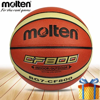 Molten krepšinio kamuolys BG7-CF800 7 dydžio vyras PU medžiaga mokymo gatvės profesionalūs europos sąjungos oficialusis žaidimai basquete kamuolius baloncesto