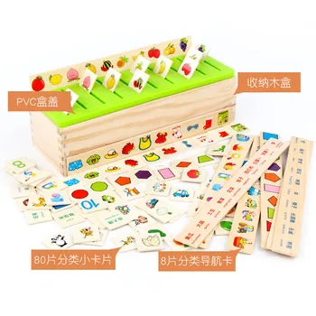 Montessori Ugdymo Mediniai Žaislai Vaikams Anksti Matematikos Žinių Klasifikavimo Pažinimo Atitikimo Lauke Dovanos Vaikams