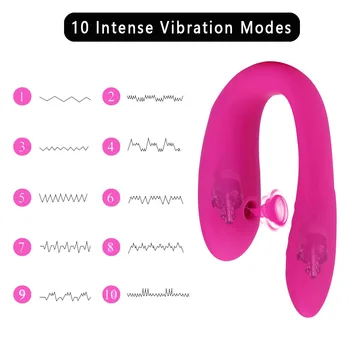 Moterų Čiulpti Dildo Vibratorius Nešiojami Makšties Spenelių Stimuliatorius Belaidžio Nuotolinio Valdymo Vibratorius Erotinio Oralinio Sekso Žaislai Moterims