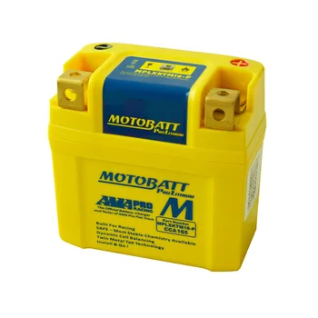 Motobatt MPLXKTM16-P Ličio jonų LifePo4 Akumuliatorius 12V 2.2 Ah 165CCA Bateria Moto Universalus techninės Priežiūros nemokamai