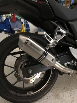 Motociklo Išmetimo Vamzdžio Modifikuoti Išmetimo Prisijungti Link Vamzdžio Vidurinis Vamzdis Honda CBR500 CB500X CB500F 2013-2019