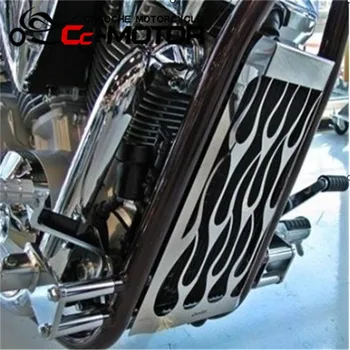 Motociklo radiatorių guard grotelės padengti nerūdijančio plieno Šaldytuvas apsaugos Kawasaki VN1500 VN1700 radiatoriaus grotelės apsauga