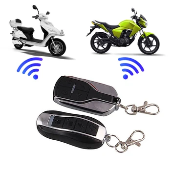 Motociklų Apsaugos nuo Vagystės Signalizacijos, Signalizacijos Sistemos Paspirtukas Moto Nuotolinio Valdymo Variklį su Signalizacijos Motociklą, Garsiakalbių Priedai