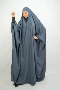 Musulmonų Eid Moterų Gobtuvu Suknelė, Hijab Malda Drabužis Jilbab Abaja Pilnas Draudimas Ramadanas Ilgai Khimar Suknelė Abayas Islamo Drabužius Niqab