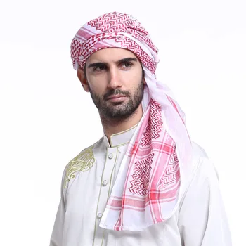 Musulmonų Hijab Žmogus, Šalikai Skara Skara arabų Vyras Šalikas Shemagh Šalikas arabų Keffiyeh Wrap Bandana Palestinos islamo apranga