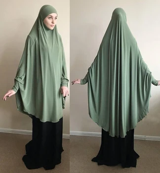 Musulmonų Ilgai Khimar Oficialią Maldą Hijab Drabužių Moterims Ramadanas Niqab Burka Islamo Turkija Namaz Burka Musulman Eid Jilbab Djellaba