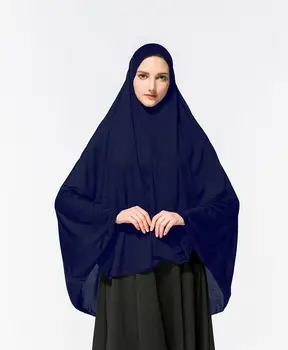 Musulmonų Moterų Maldos Hijab Ilgas Šalikas Jilbab Islamo Didelės Pridėtinės Visą Galvą, Kaklą Padengti Skarelė Islamo Arabų Galvos Apdangalai Naujas