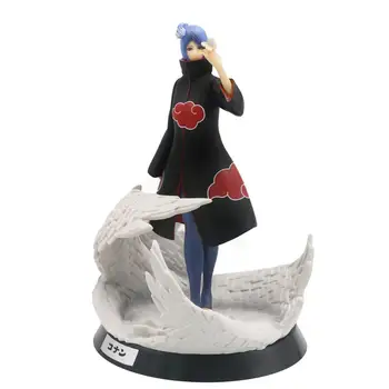 NAUJAS 39cm Anime Naruto Shippuden AKATSUKI Konan PVC Pav Statula Žaislas KONAN Kolekcijos Modelis